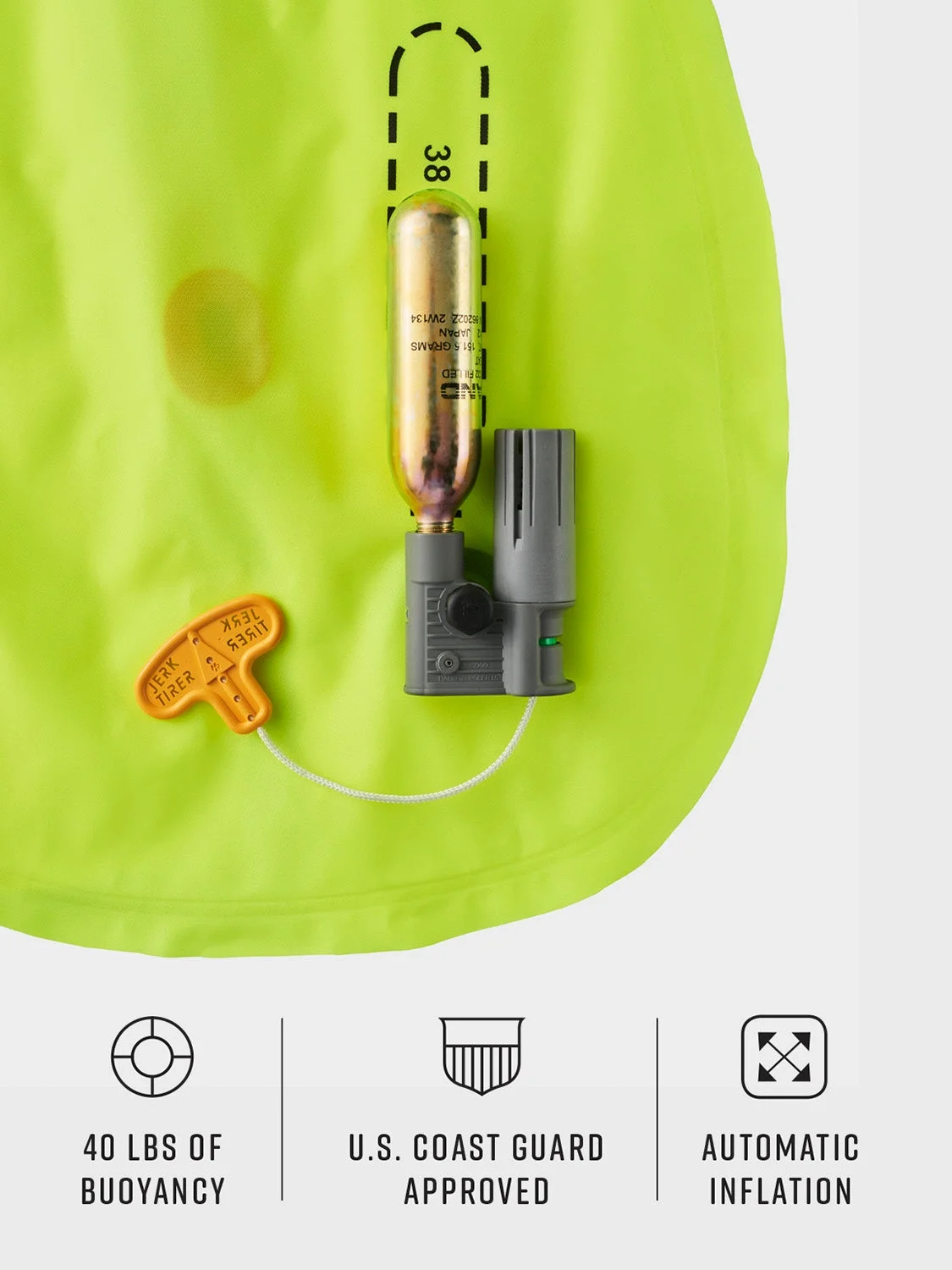 Atmos 40 Automatic/Manual Inflatable PFD Life Jacket for Adults | US Coast Guard Approved ( Max5 Camo) - Image 7