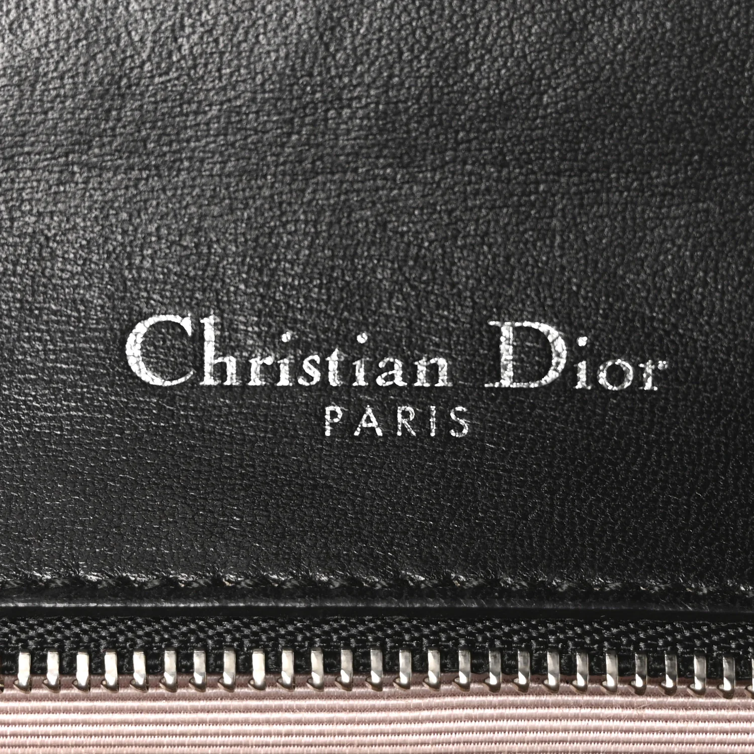 Lambskin Medium Diorama Flap Bag Black