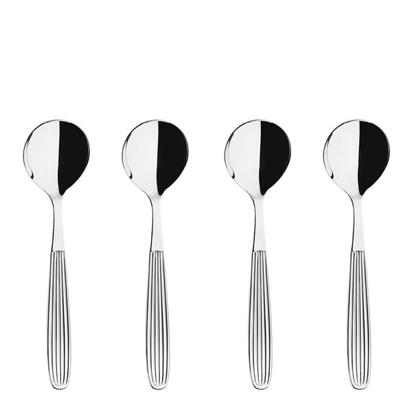 Scandia espressoskje 11 cm 4 stk