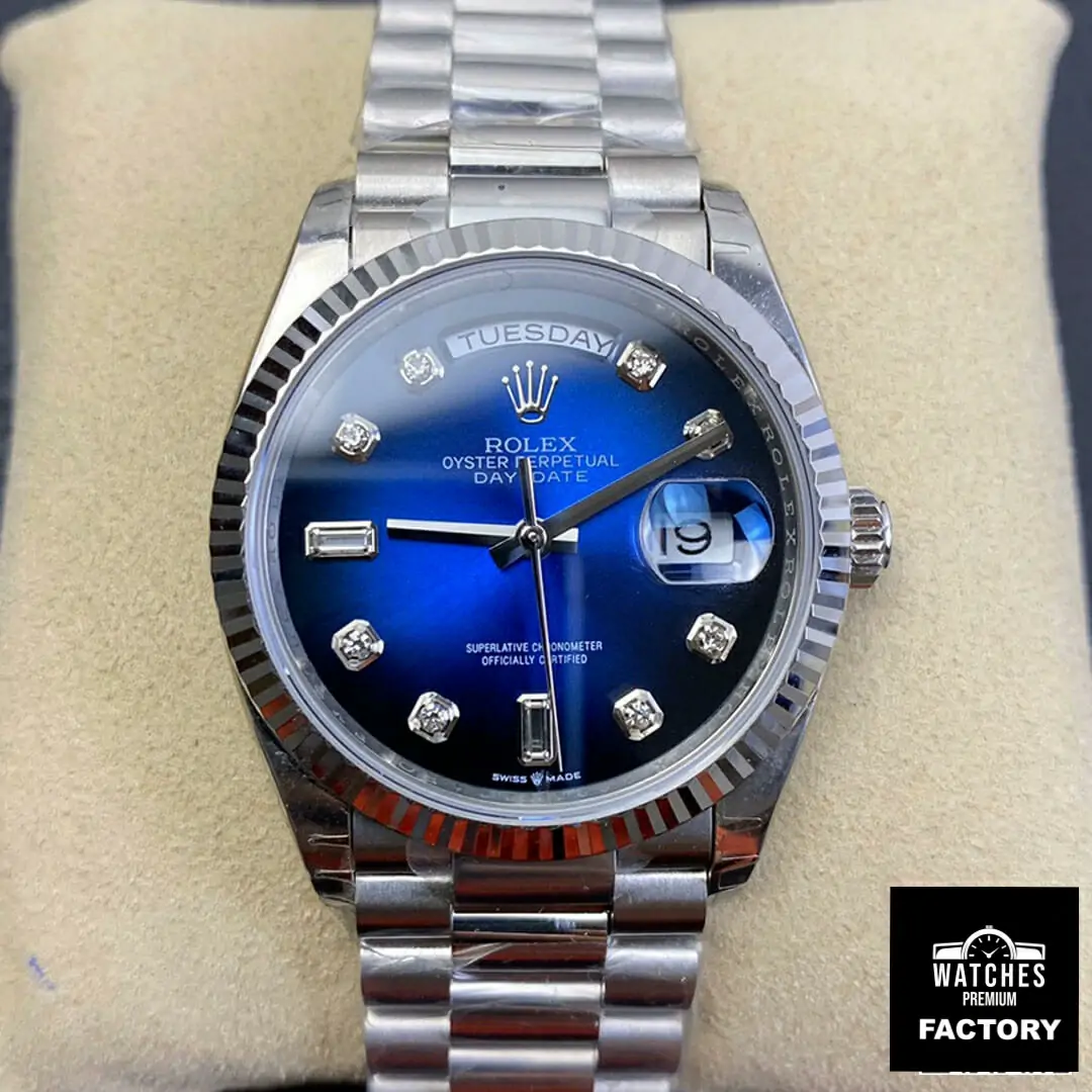 Rolex Day Date M128239-0023 EW Factory Diamond-Set Dial