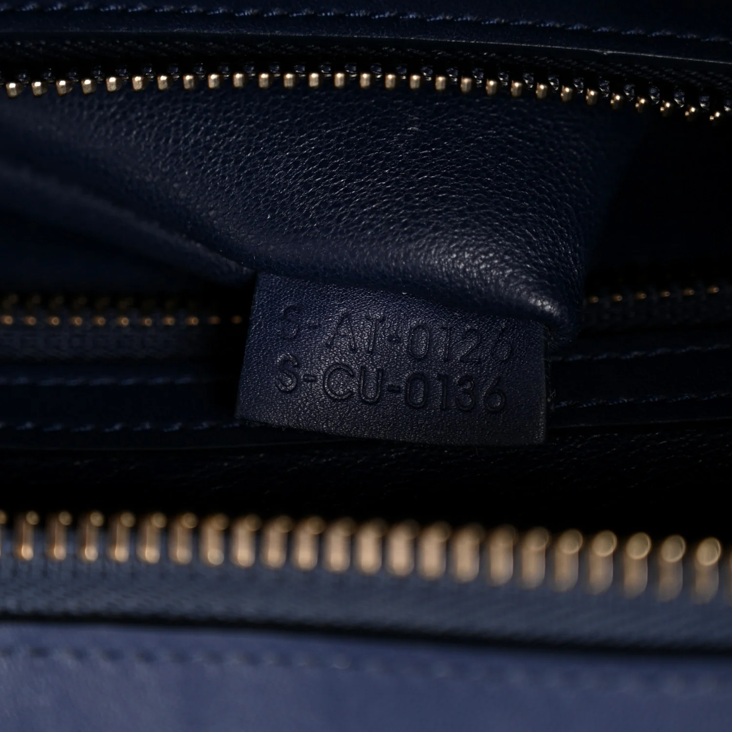 Smooth Calfskin Mini Luggage Ink