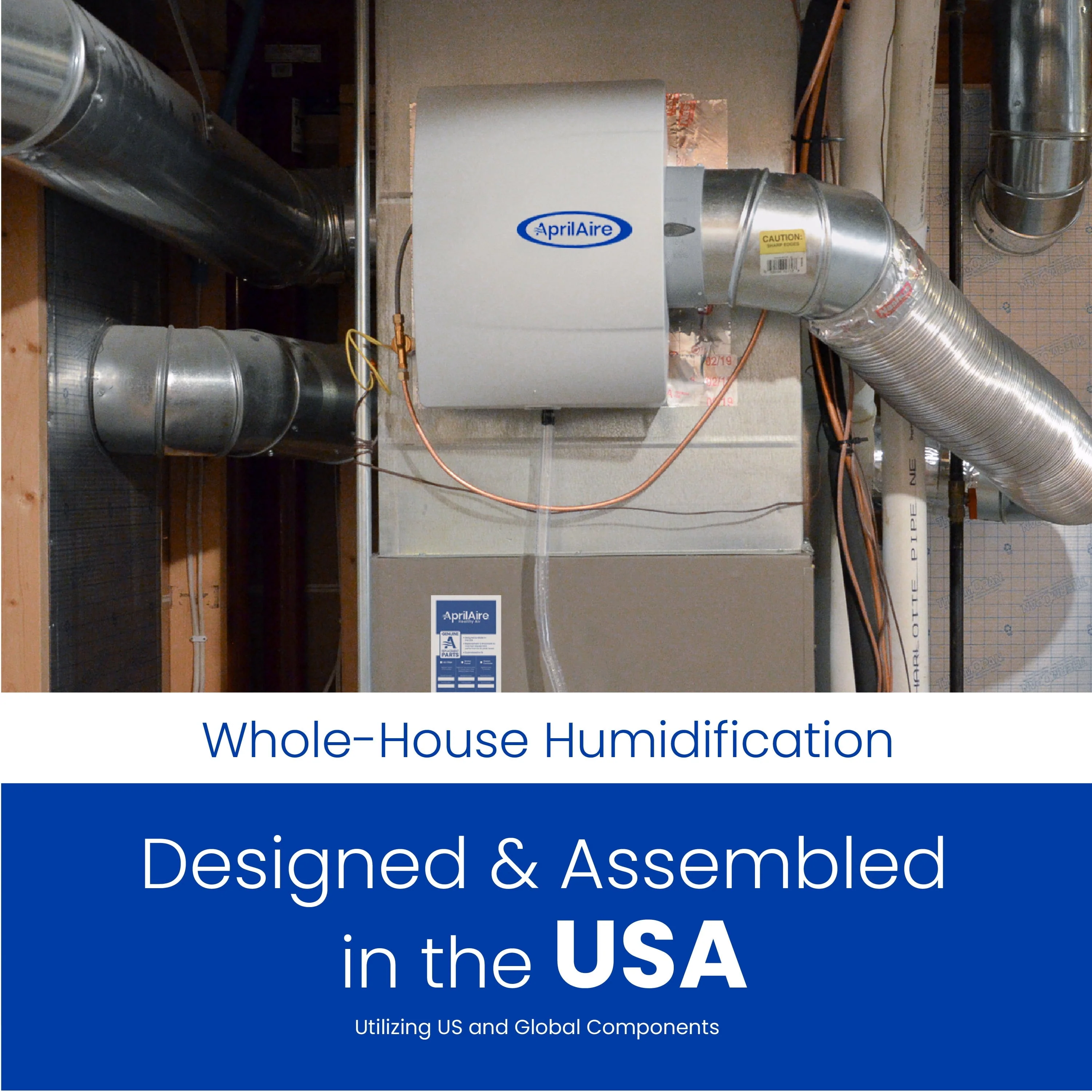 600M Whole House Humidifier Manual Large Capacity Water Saver Furnace Humidifier for Homes up to 4,000 Sq Ft Image 8