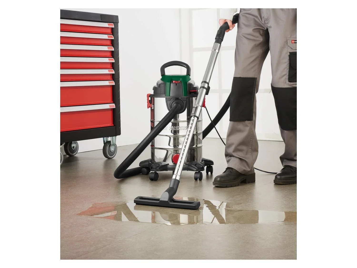 PARKSIDE Aspirateur eau et poussire PWD 25 C4, 25 L, 1400 W