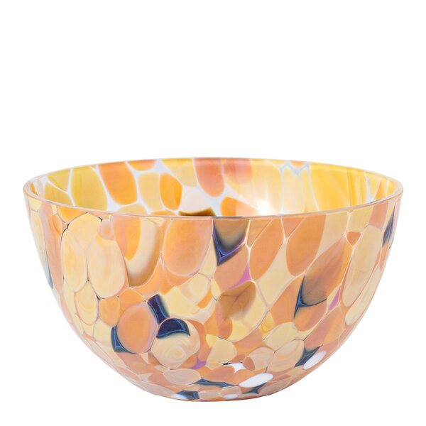 Swirl skål 11 cm brun