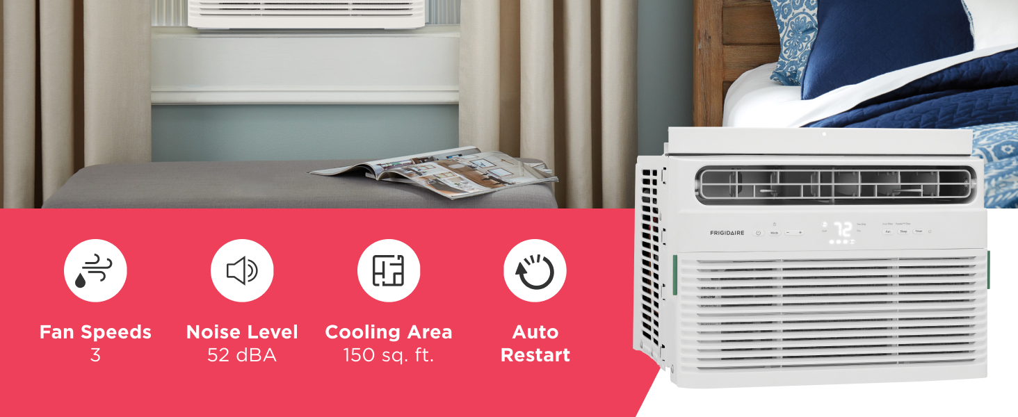 Frigidaire 5,000 BTU Window Room Air Conditioner_FHWC054TE1_B0CFYH7T1P