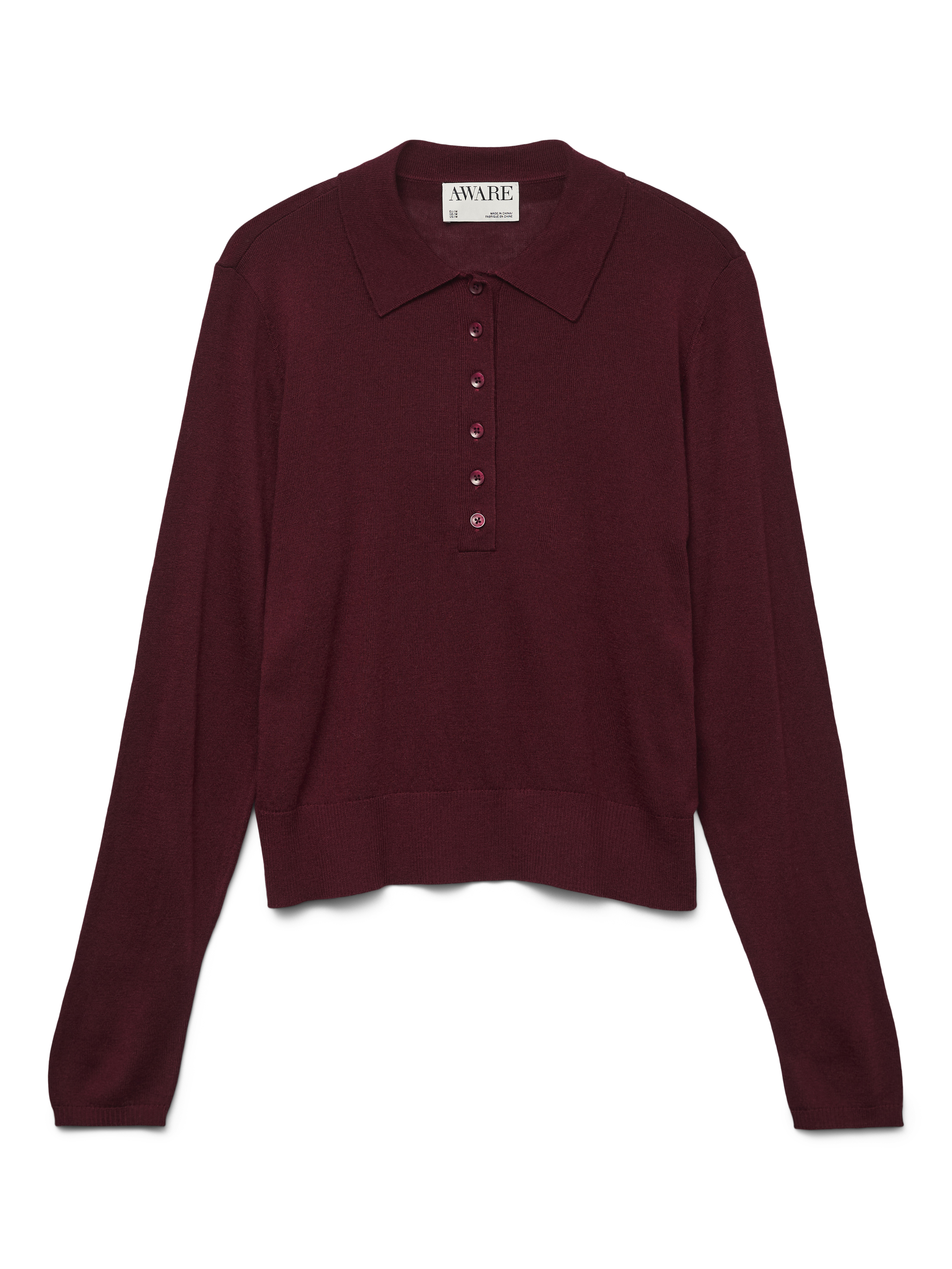 VERO MODA® AWSIKITA Knit Polo-Shirt