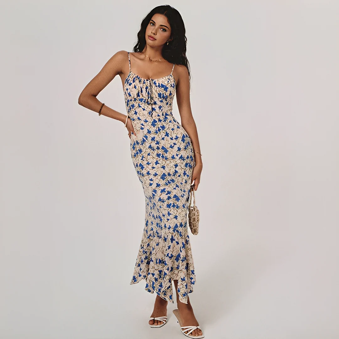Joharra - Robe chic et longue fluide