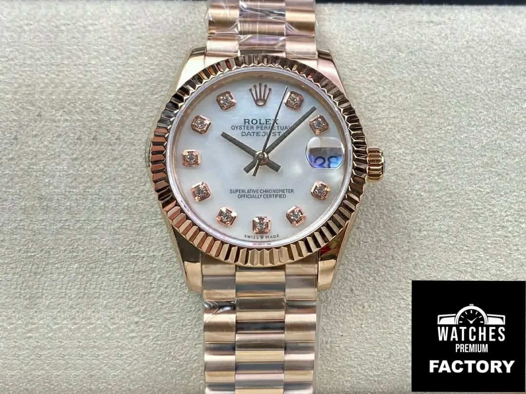 Rolex Datejust M278275-0009 31MM EW Factory White Diamond Dial