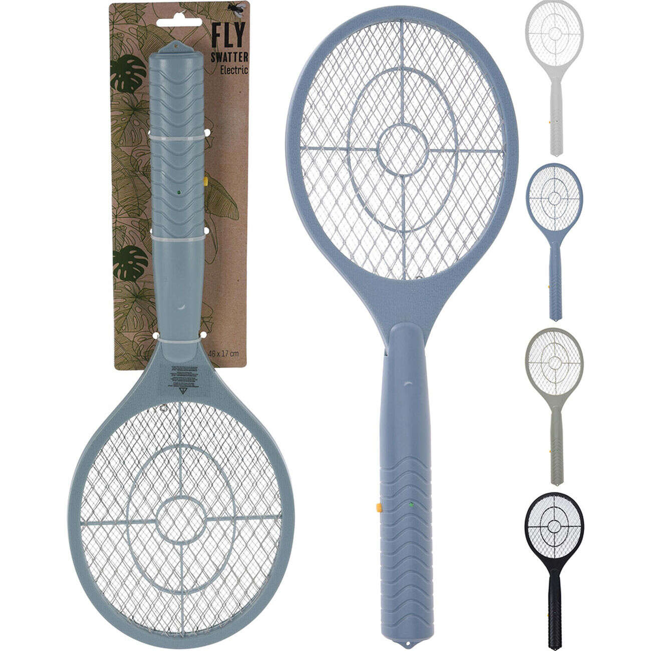 Raquette électrique attrape-insecte L52,5cm