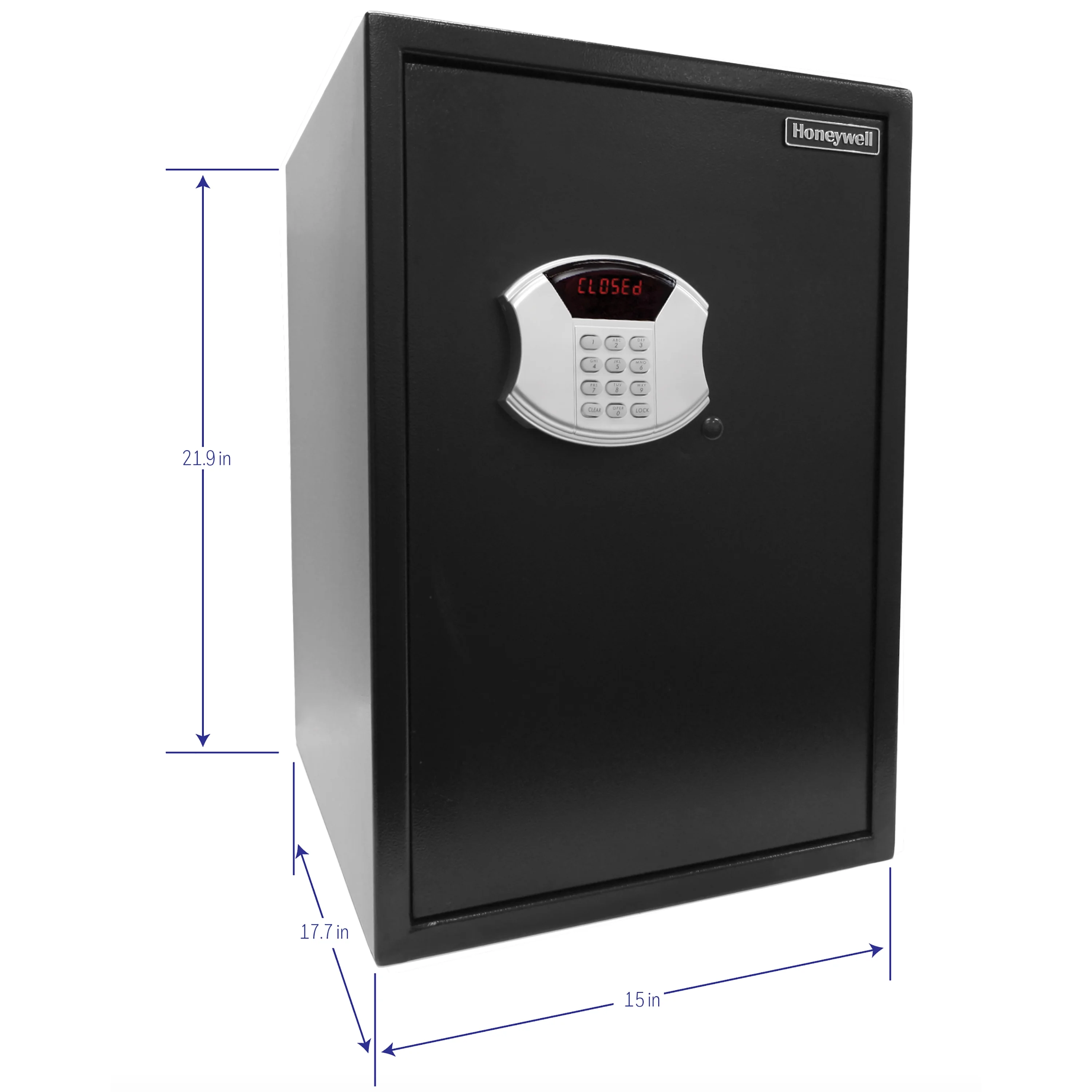 Safes, 2.84 Cu ft, Black Large Electronic Lock/Keys Steel Security Safe, 5107(Black) - Image 7