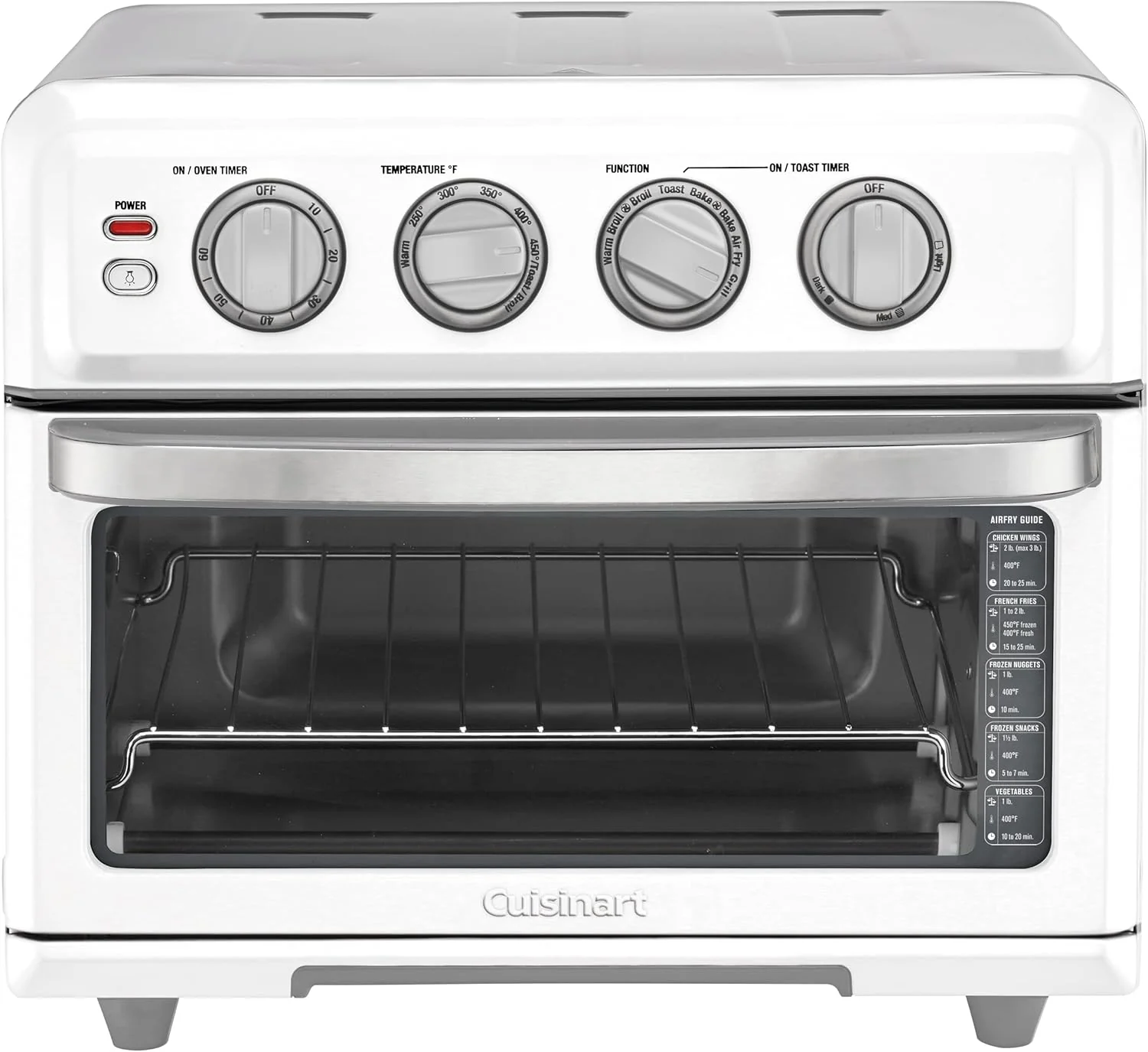 Four grille-pain à air chaud Cuisinart avec grill, 1800 W, 8 fonctions de cuisson