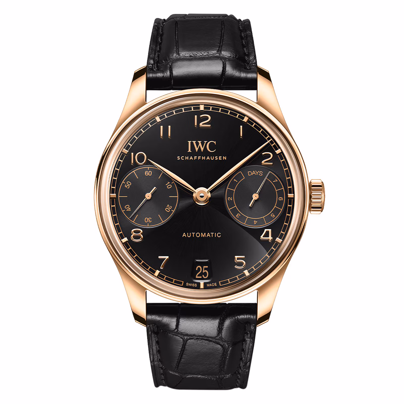 【Super Clone】IWC Portugieser Automatic 42mm Obsidian IW501707