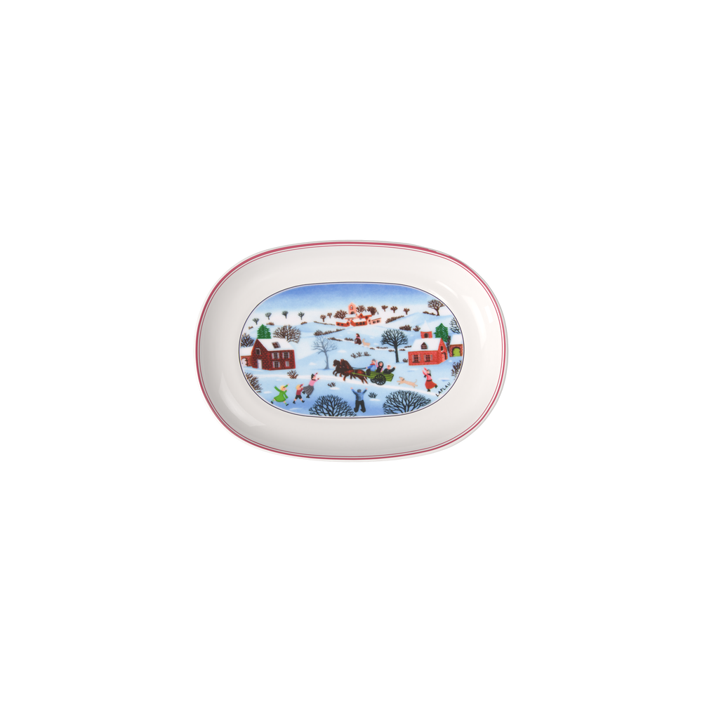 Design Naif Centerpiece bowl - Multi-colored, Premium Porcelain