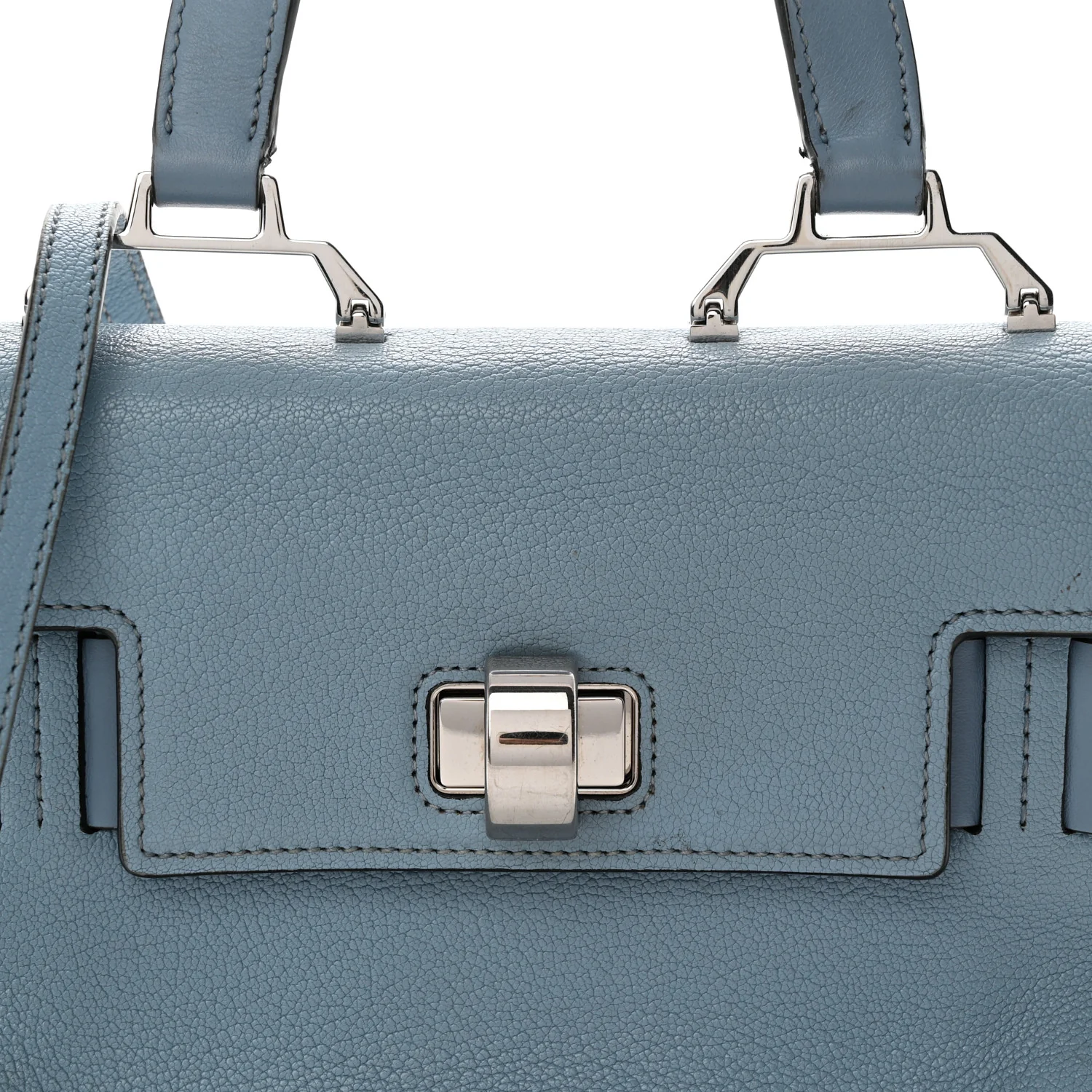 Goatskin Madras Top Handle Bag Astrale
