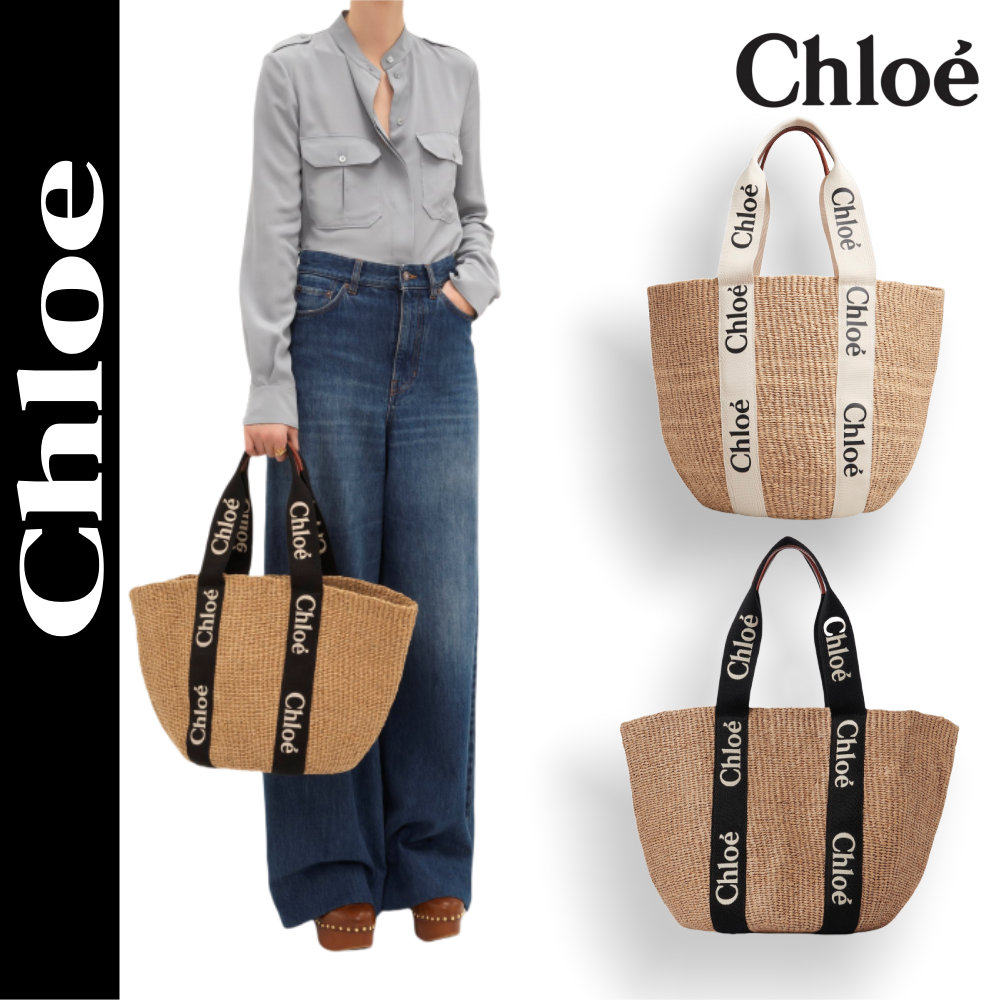 CHLOE【クロエ】新作★大人気★春と夏定番人気♪かごバッグ ウッディ