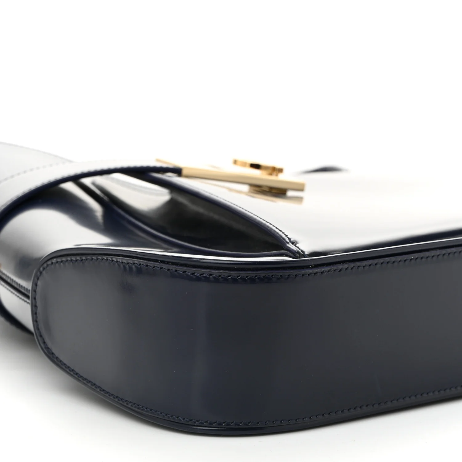 Brushed Calfskin Gancini Hobo Midnight