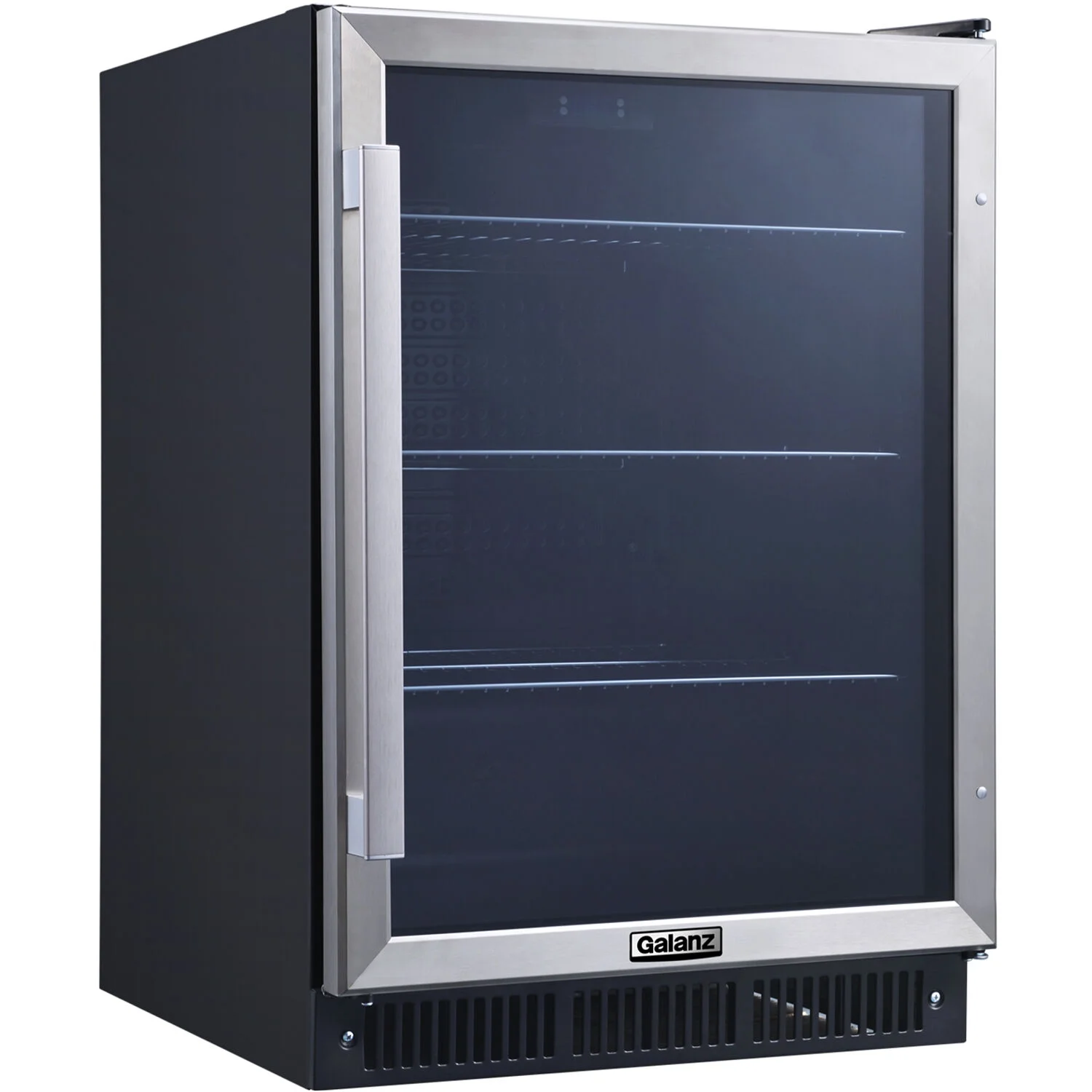5.7 Cu. ft 172 Cans French Door Beverage Refrigerator, Stainless Steel, 23.4 in Wide, New(157 Can Stainless Steel) - Image 6
