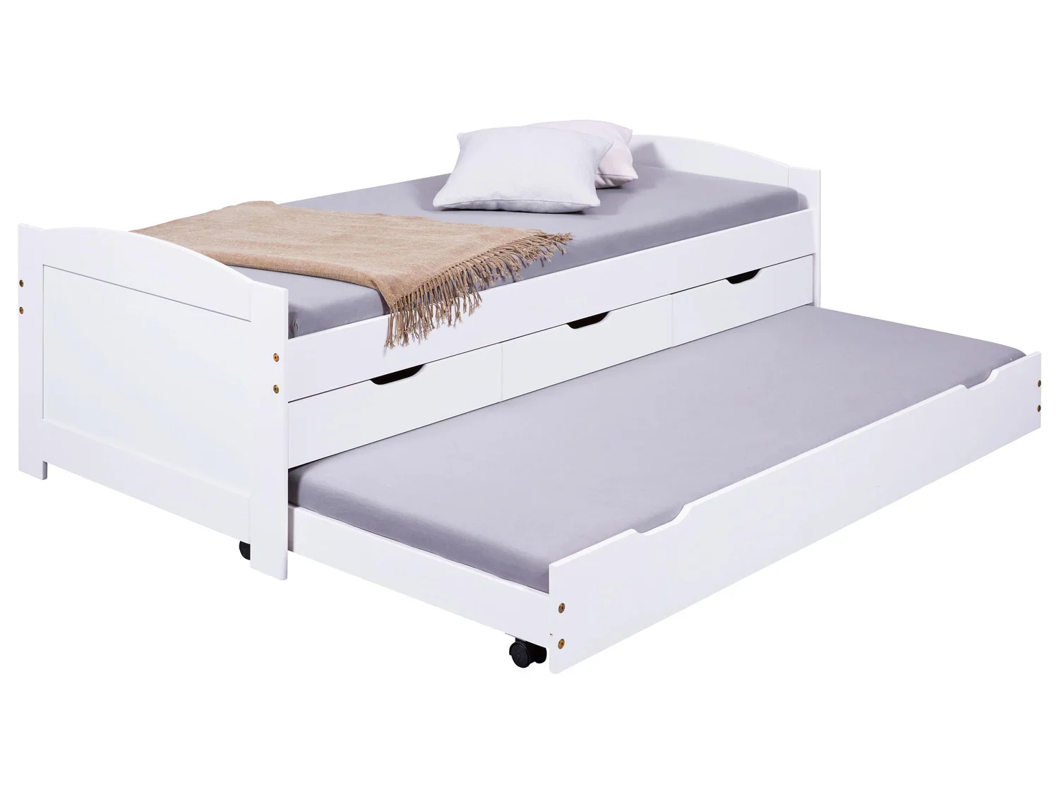 Inter Link Lit banquette 3 tiroirs, 205 x 63 x 96 cm