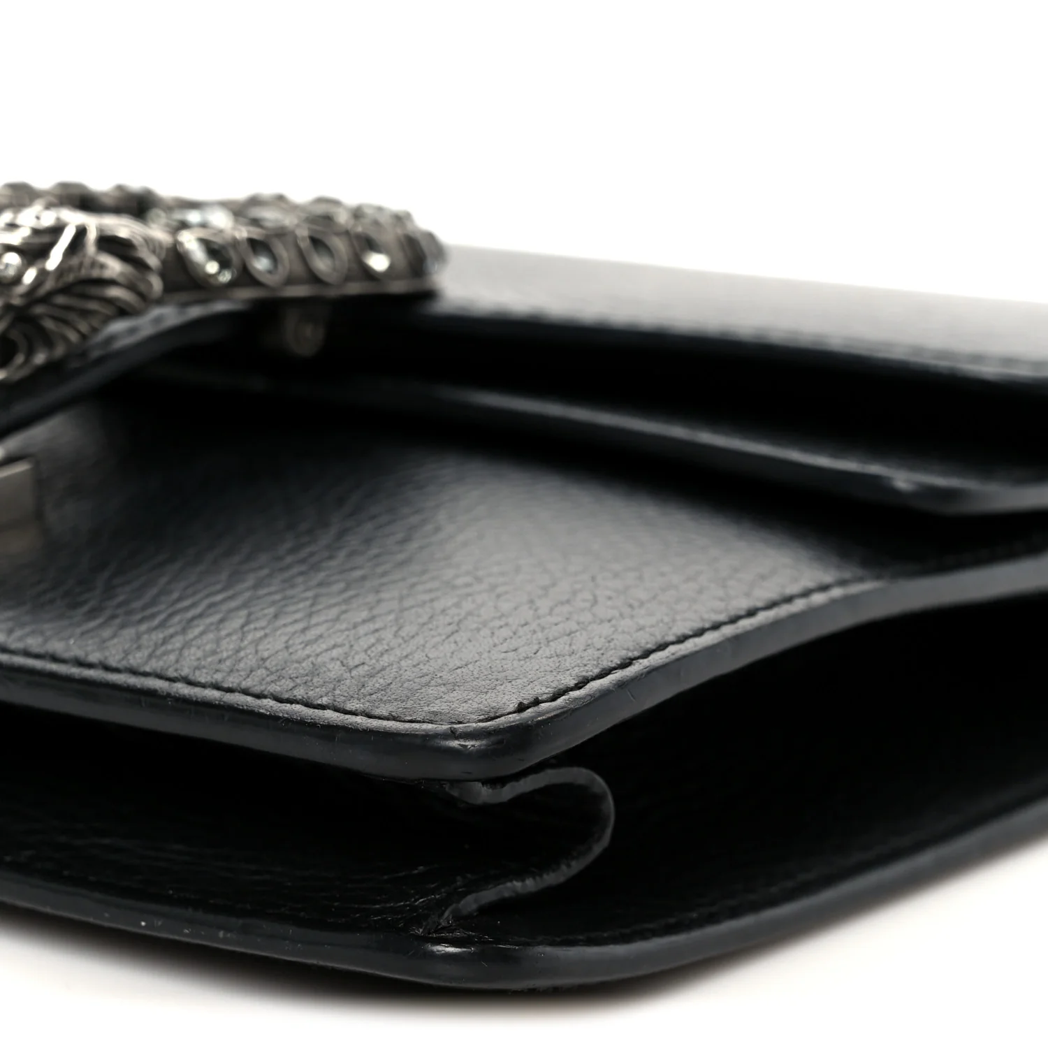 Calfskin Mini Dionysus Shoulder Bag Black