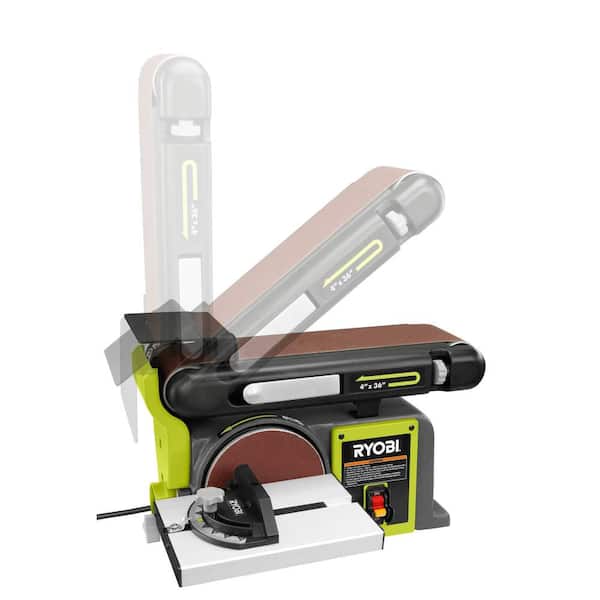 Corded 4 in x 36 in Belt and 6 in Disc Sander Image 6
