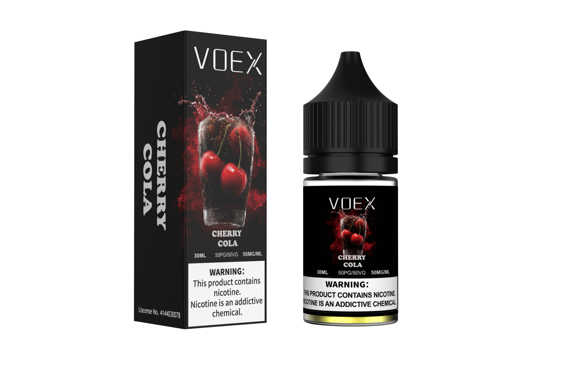 Voex Eliquid 30ml Nic Salt 50mg Vape Juice 10 pcs/box