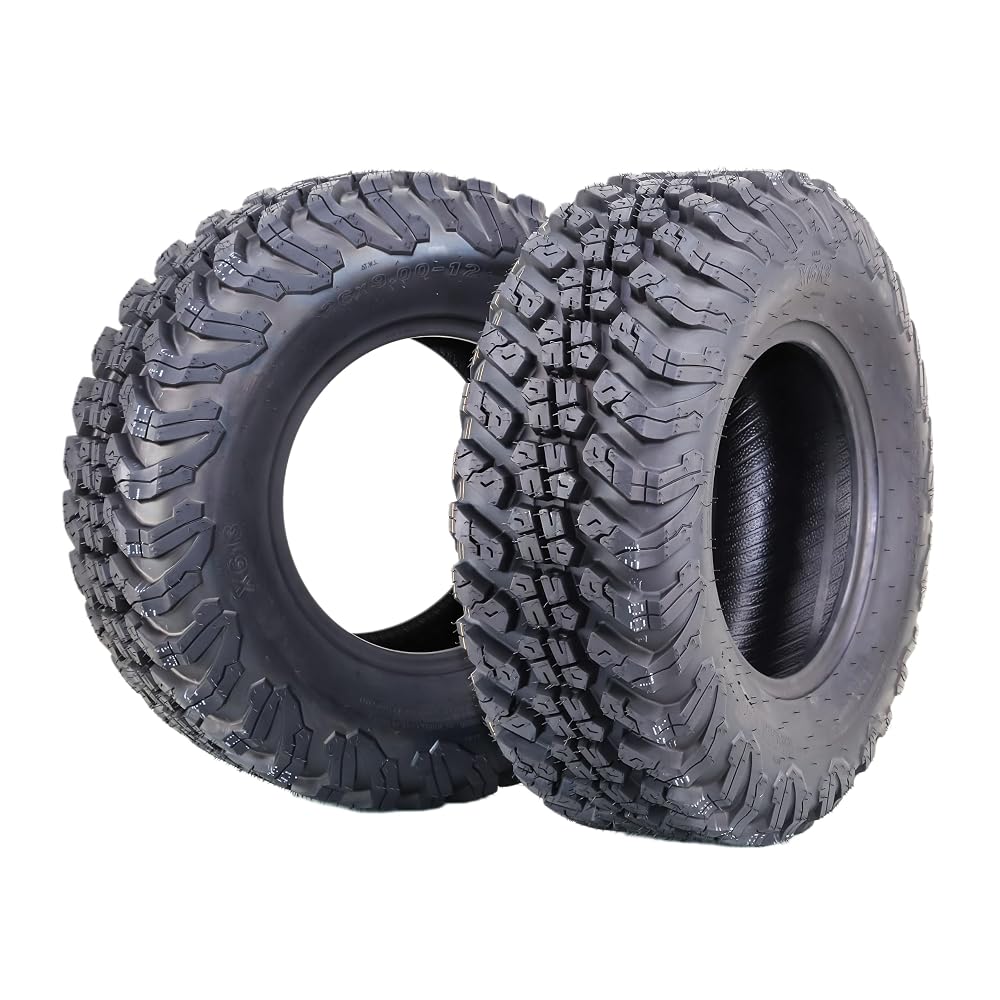MCKINLEY 26x9-12 UTV ATV Tires 6PR Super Terrain 26X9X12 Offroad X613, Set2