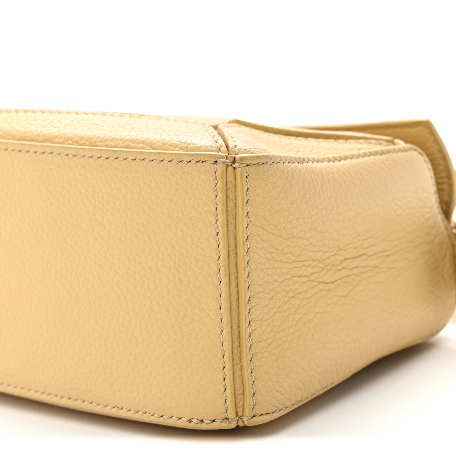 Calfskin Mini Puzzle Bag Dark Butter