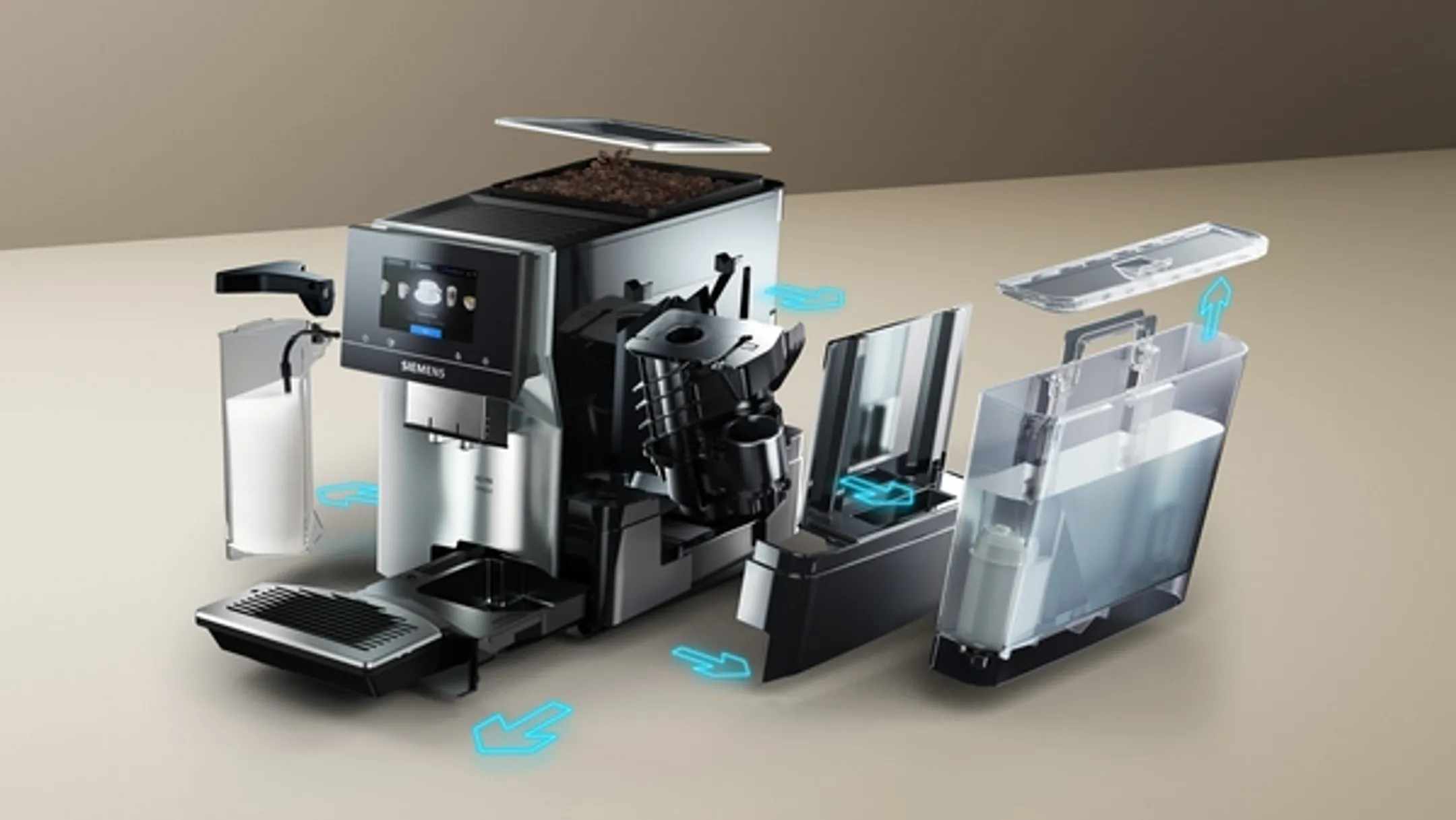 Siemens Volautomatische Espressomachine EQ700 TQ713R03
