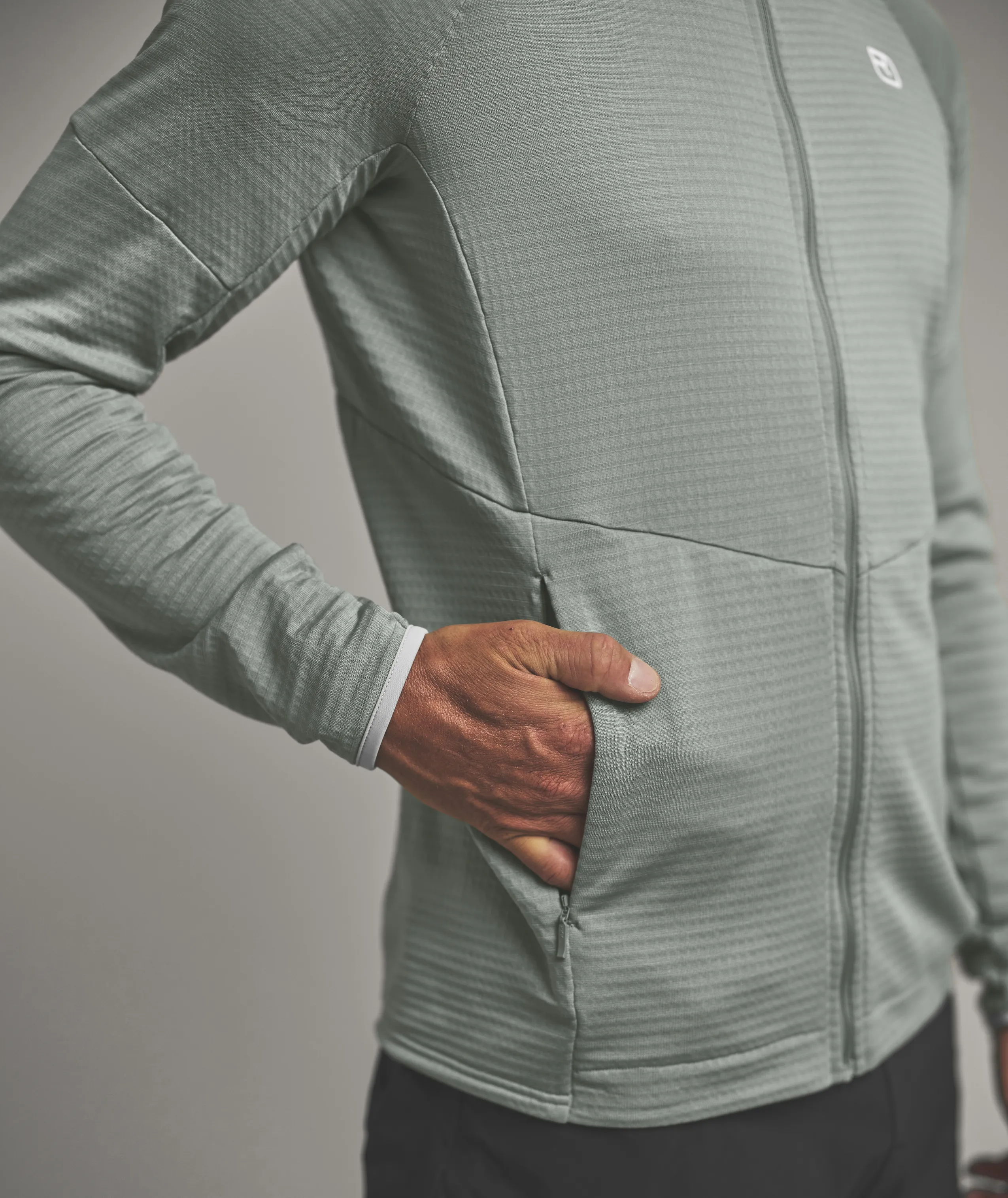 ORTOVOXR FLEECE LIGHT GRID HOODY