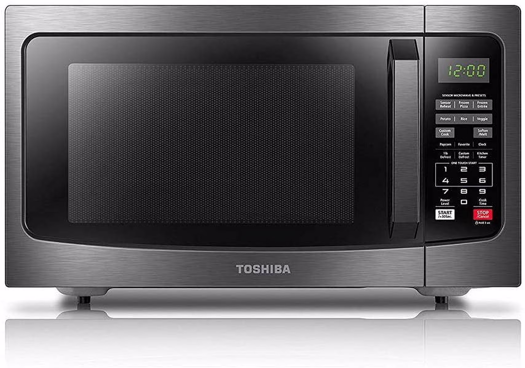 1.2 cu ft Countertop Microwave Ovens in Stainless Steel(Silver) - Image 3