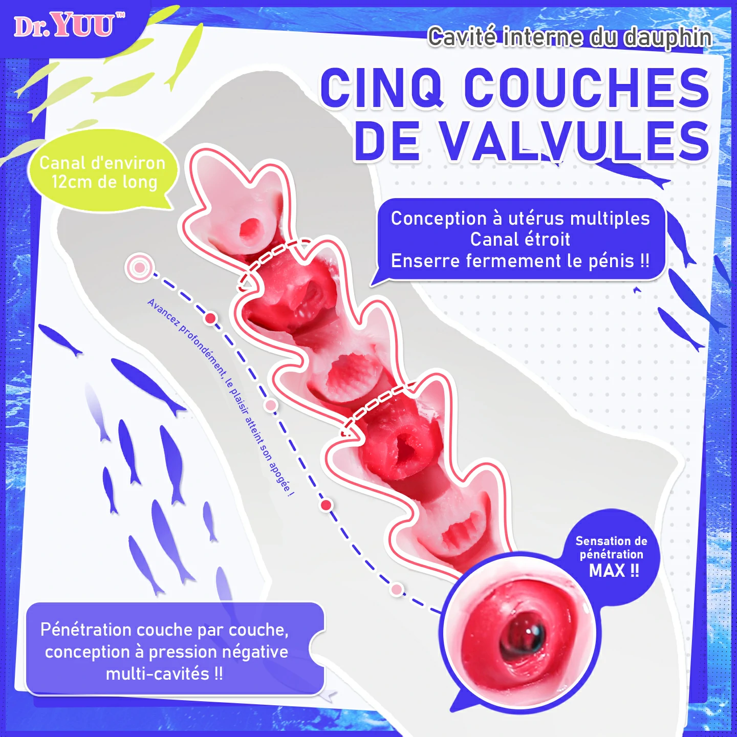 Matériau TPE premium anti-huile, toucher peau douce et non collant.