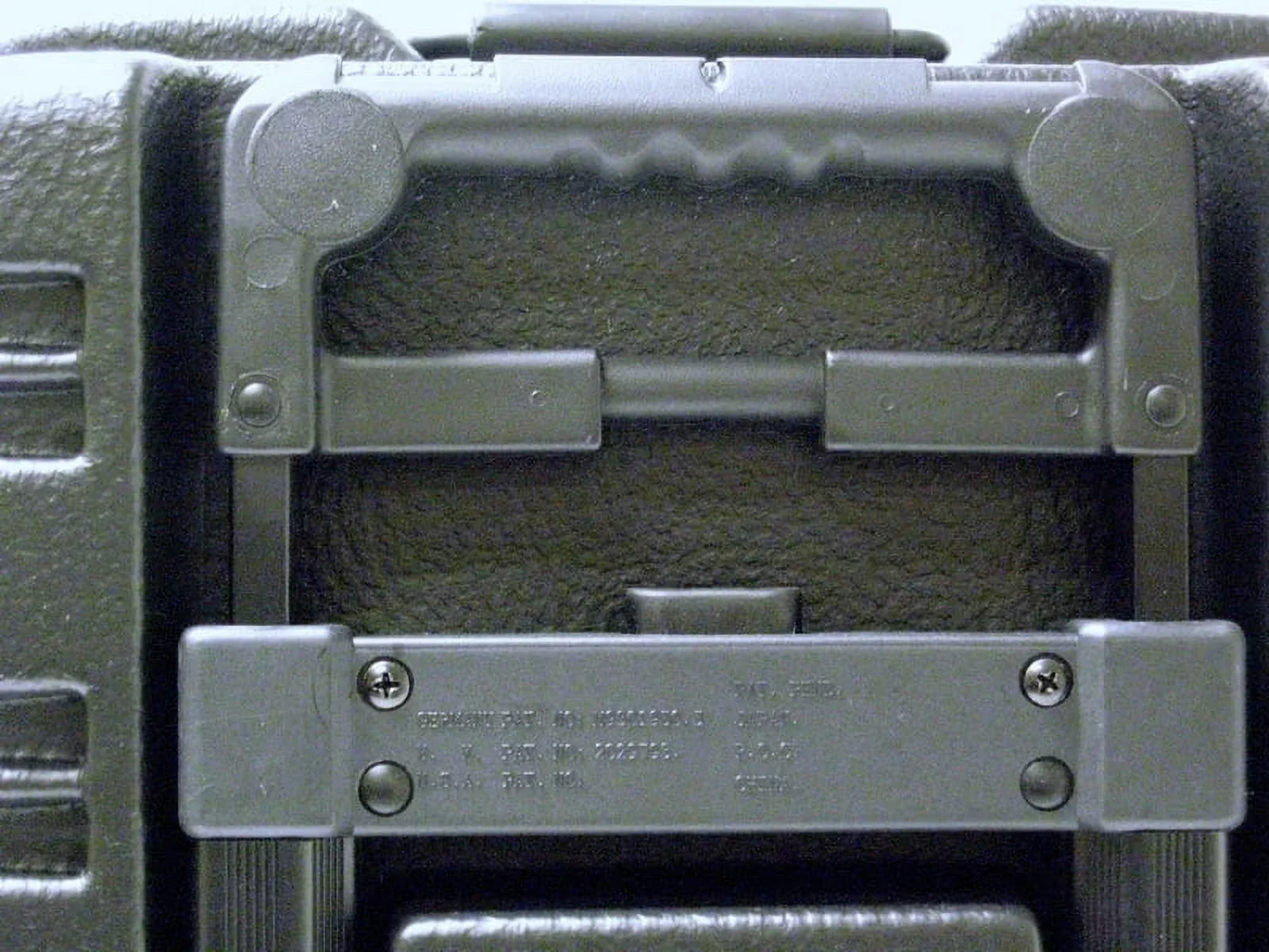 Chicago Case Co 95-8594 MMST21CARTW Military Ready Black Tool Case