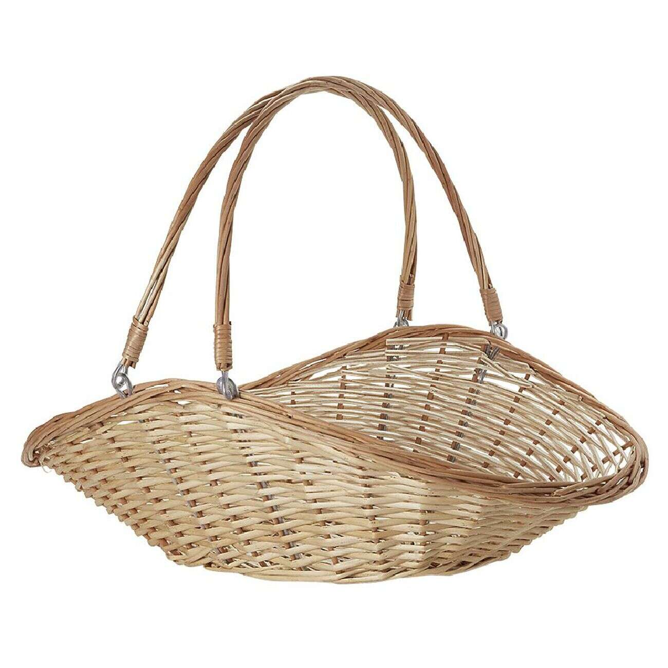 Panier à bûches en osier