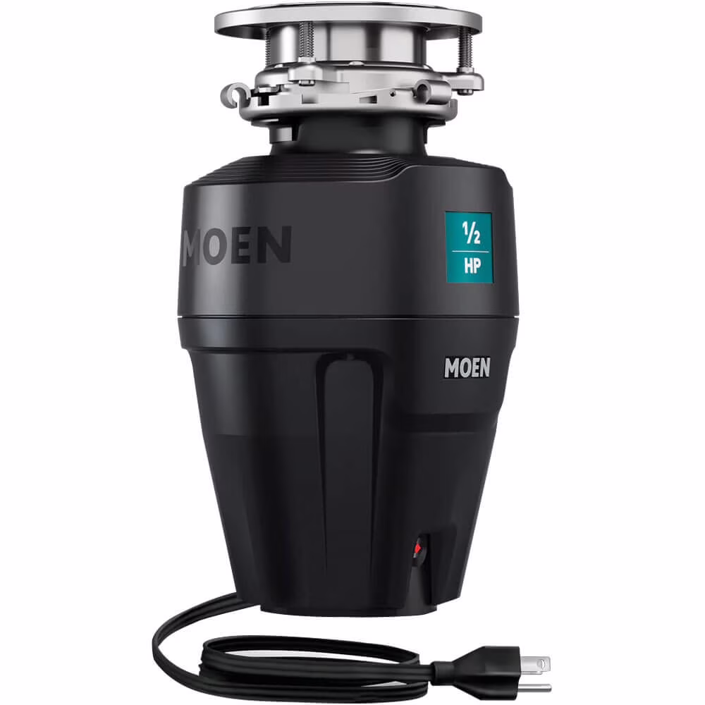 The Prep Series 1/2 HP Continuous Feed Garbage Disposal with Power Cord(N/A)