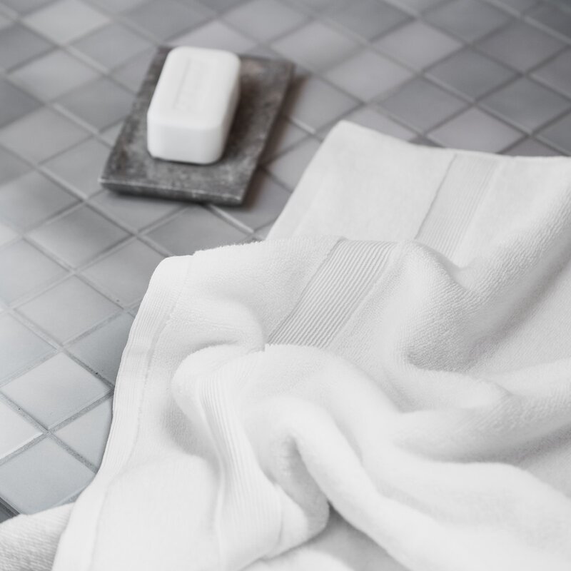 Spa håndkle 70x140 cm hvit