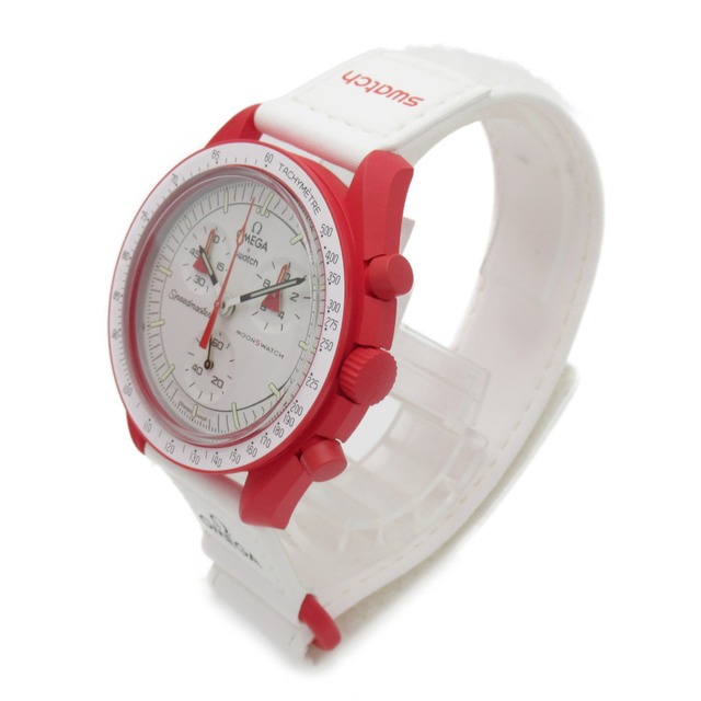 [Super Clone]Swatch x Omega SO33R100 Bioceramic Moonswatch Mission to Mars