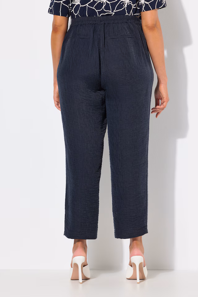 Textured Comfort Waist Pants