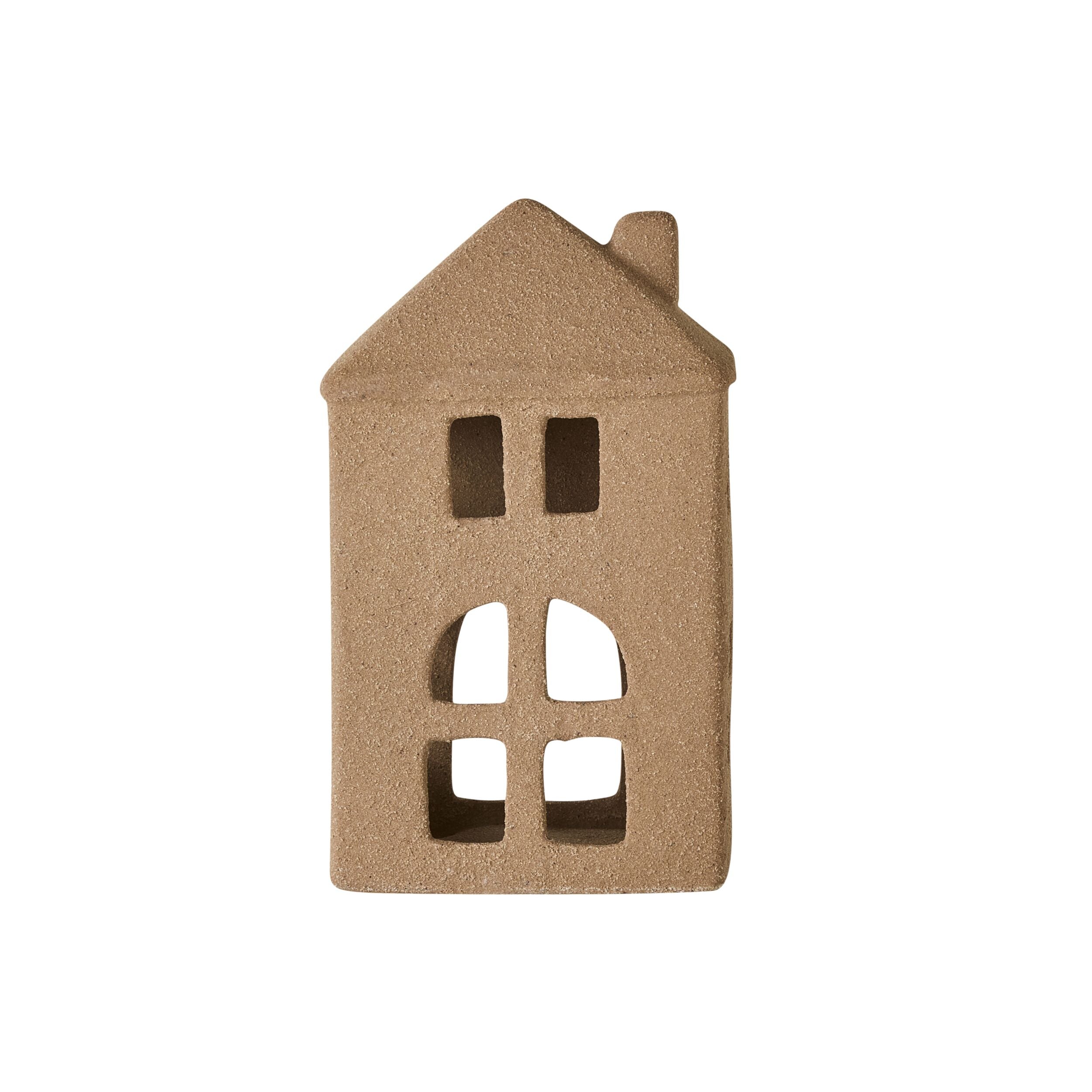 Tuscan Ceramic Tea Light House Large