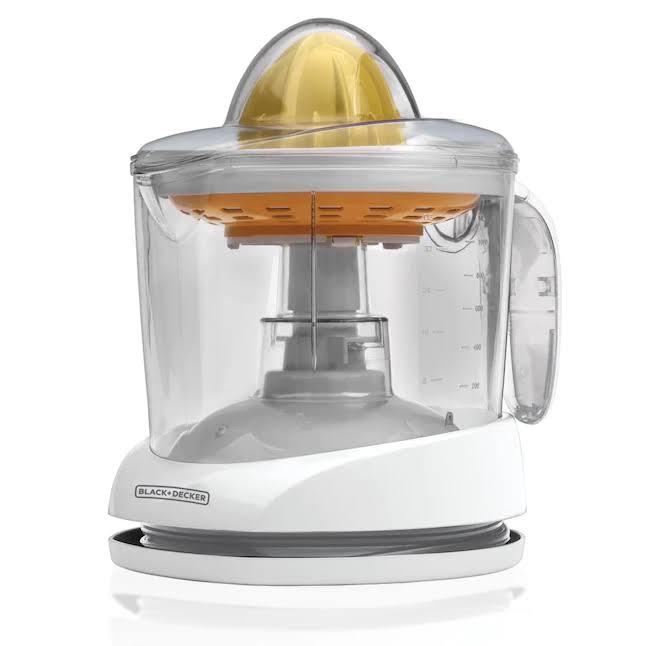 Black+decker 32oz Citrus Juicer White CJ625