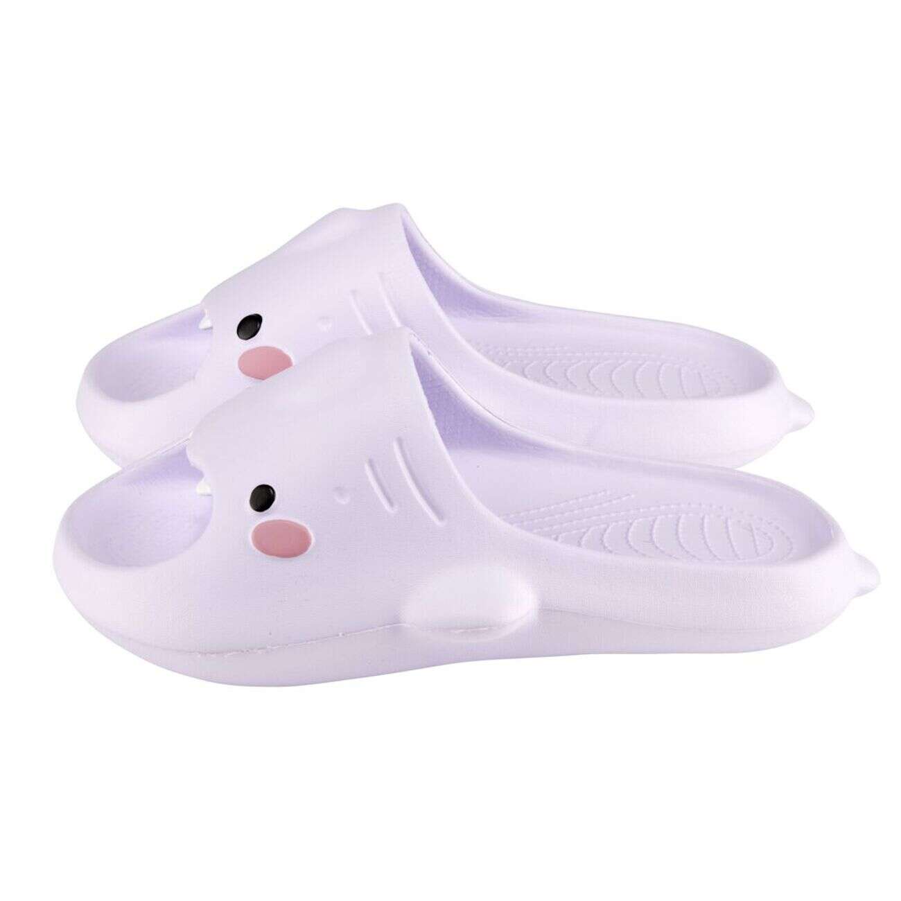 Claquettes raie manta violet 38/39