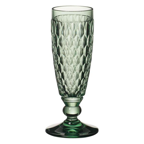 Boston champagneglass 15 cl grønn