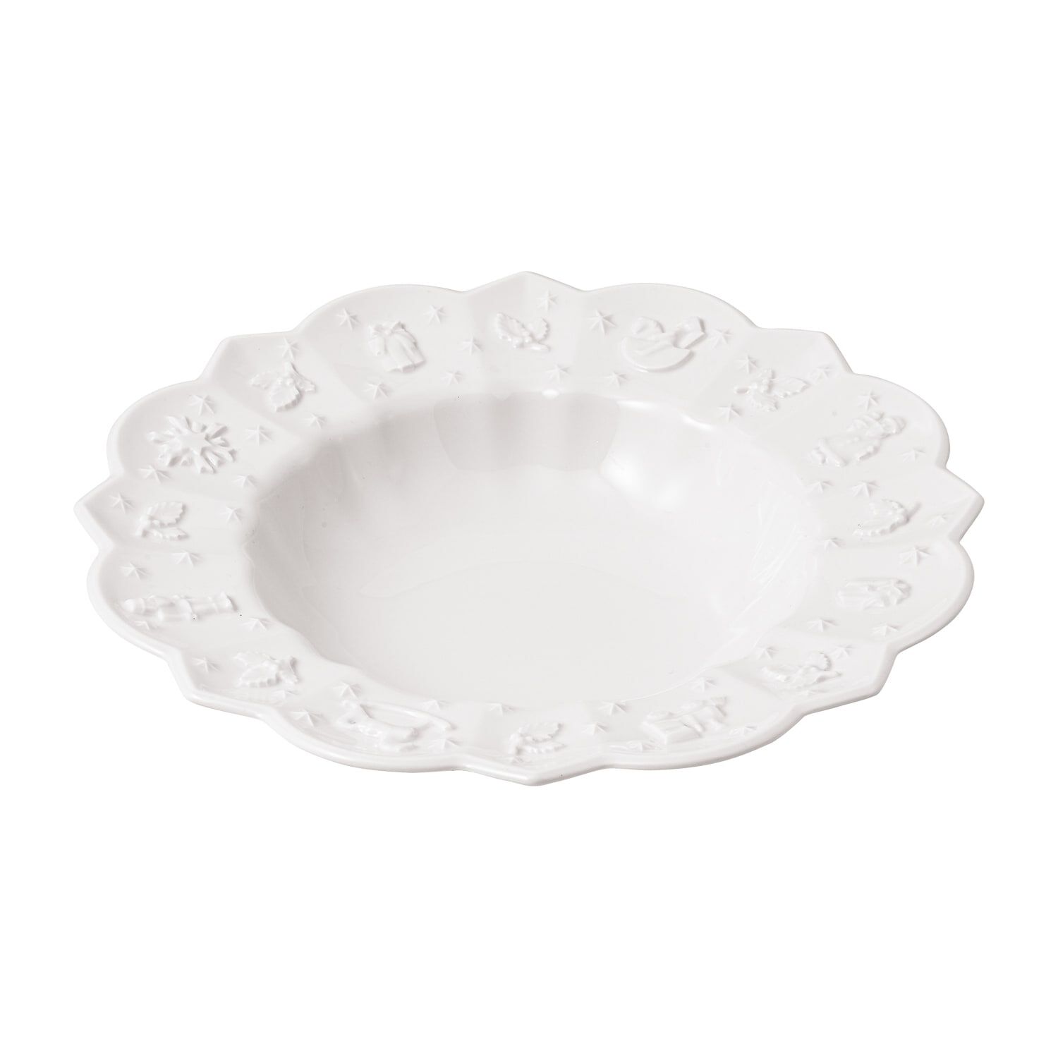 Toy's Delight Royal Classic Soup bowl - White, 9.2'', Premium Porcelain