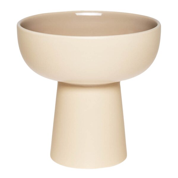 Kirnu dekorativ skål 16x16 cm beige