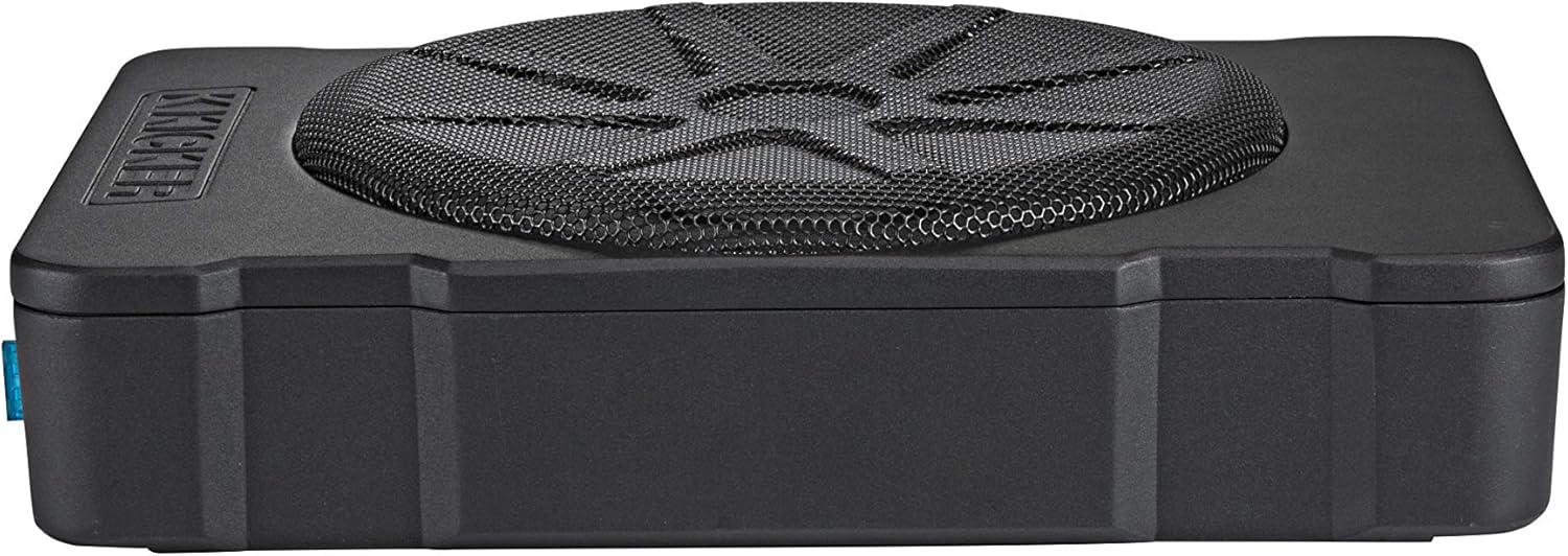 KICKER 46HS10 Hideaway Compact Powered Subwoofer  10-Inch