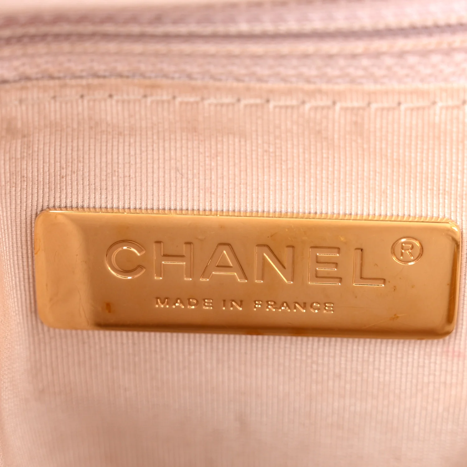 Lambskin Quilted Medium Chanel 19 Flap Light Pink