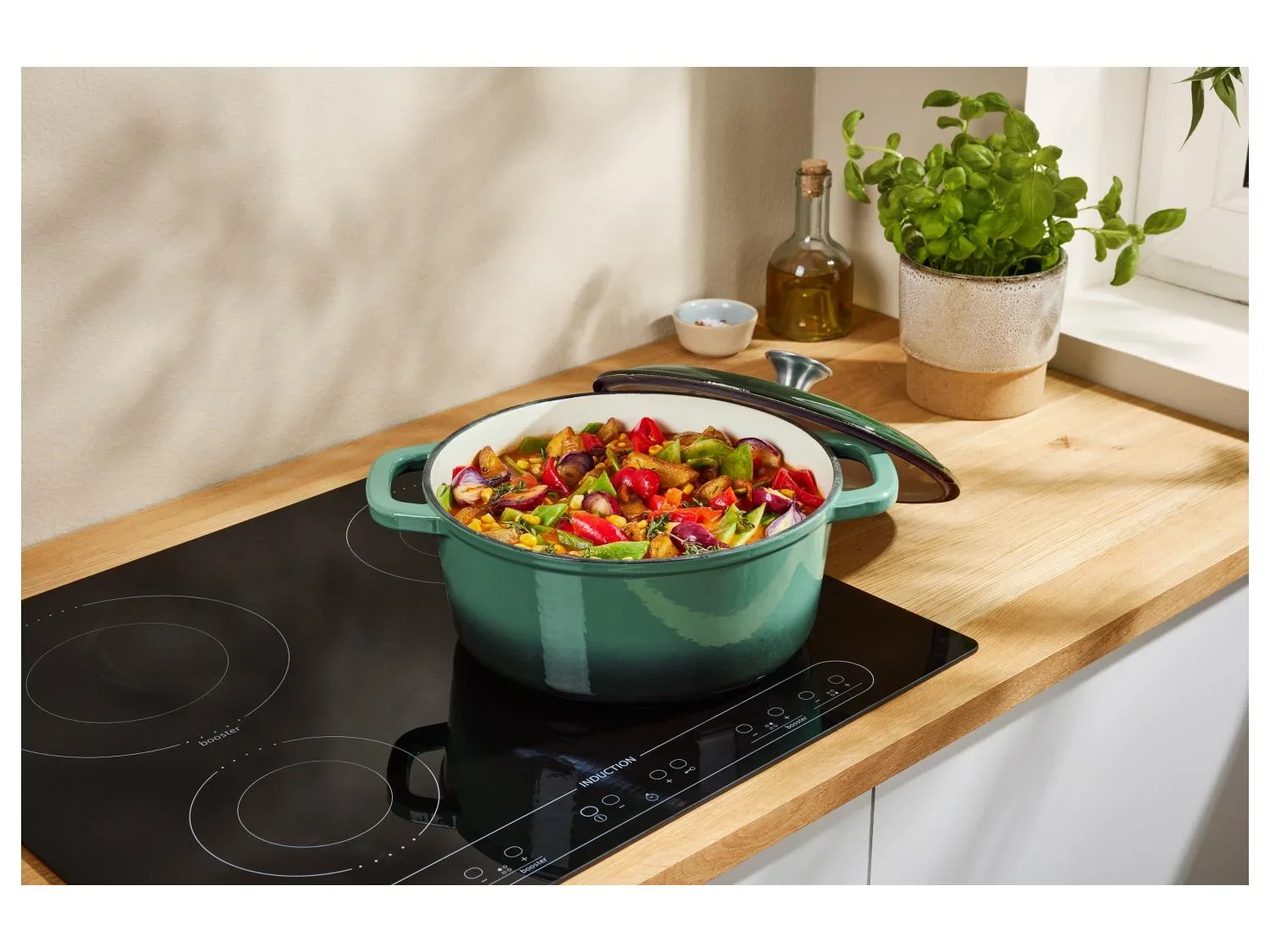 SILVERCREST Faitout en fonte Premium, 28 cm
