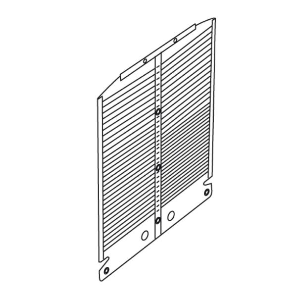 Reservedel ytre element classic brødrister 4 skiver