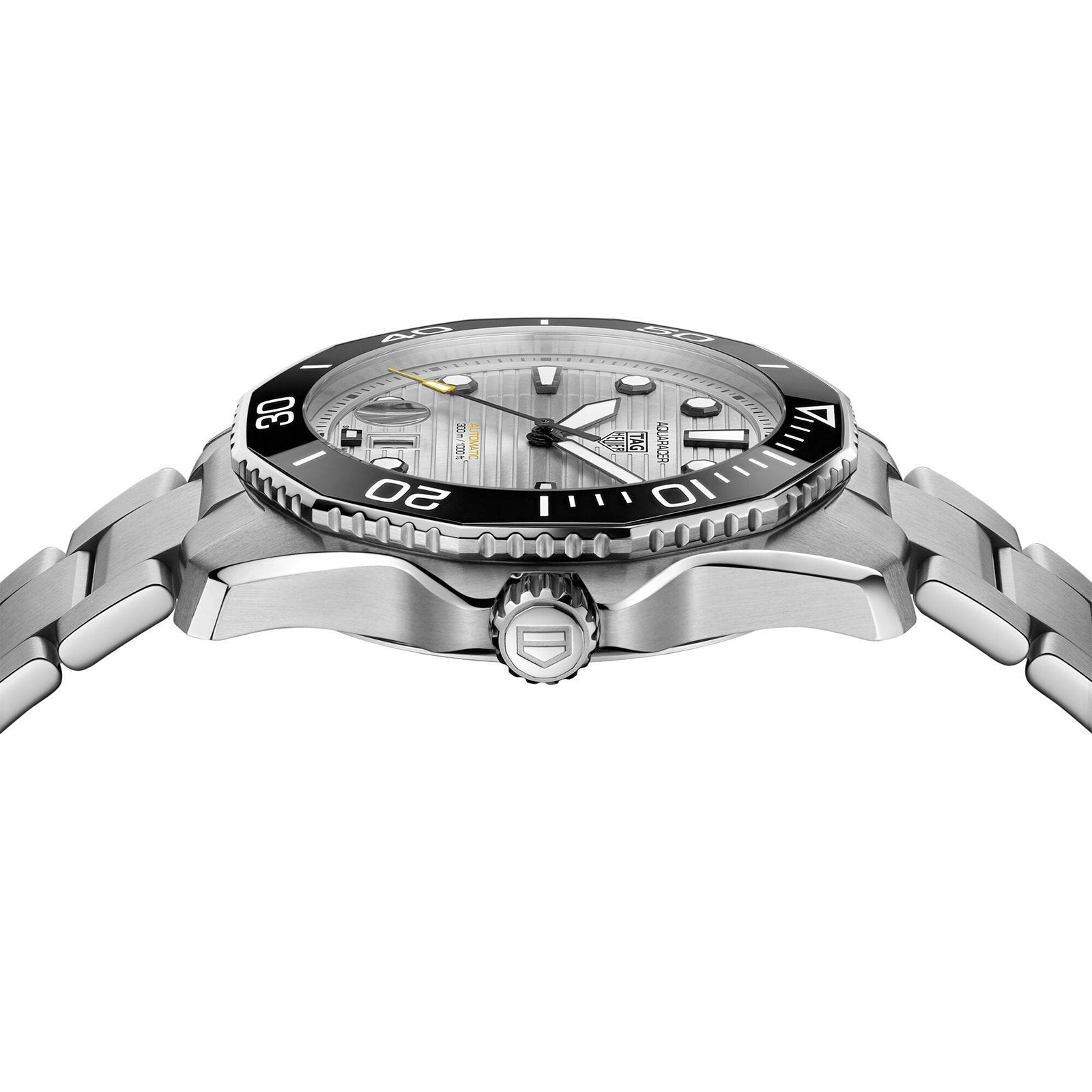 [Super Clone]【Top replica】TAG Heuer Aquaracer Calibre 5 Automatic Mens Silver Steel Watch