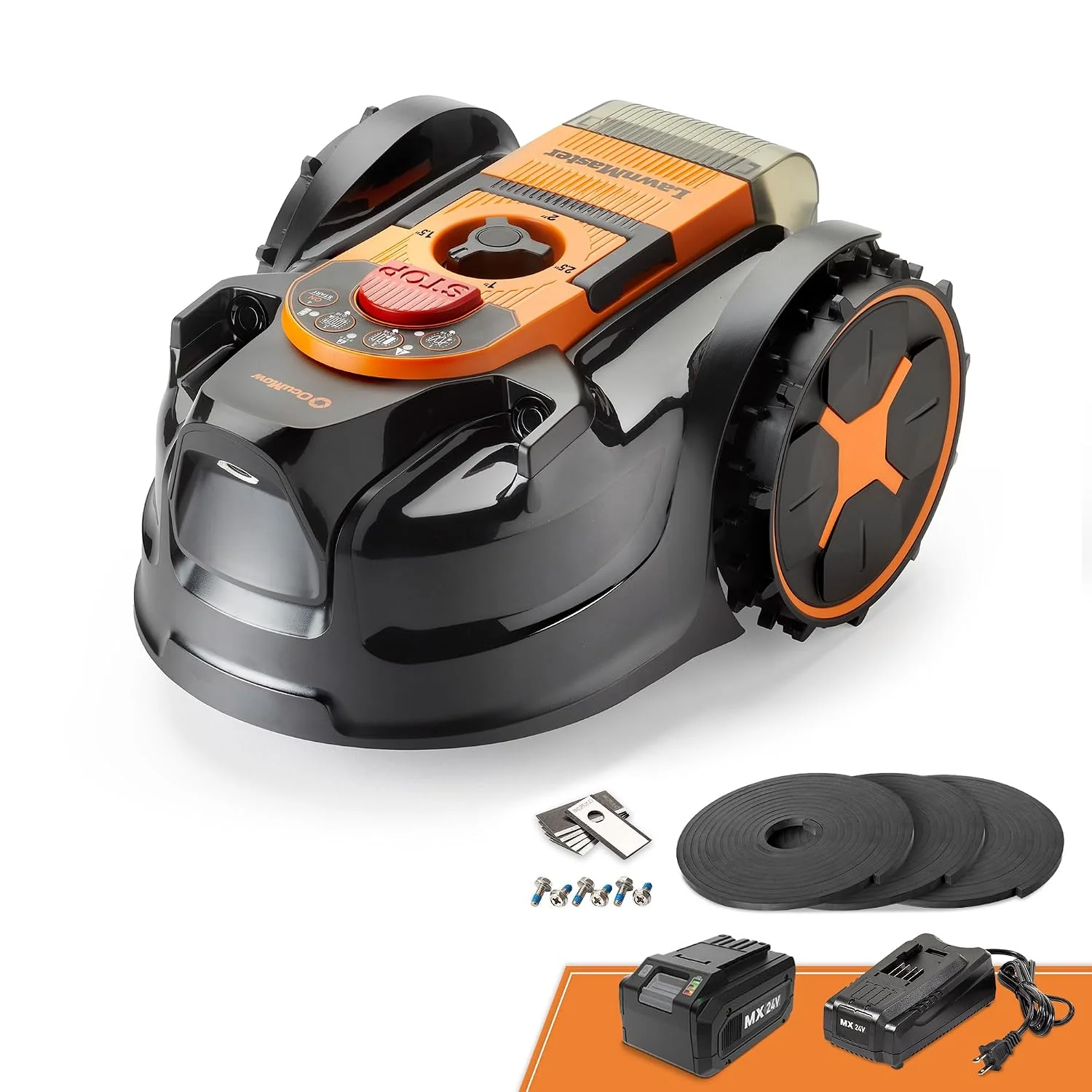 LawnMaster OcuMow VBRM601YCM AD Robot Mower with Parallel Cutting