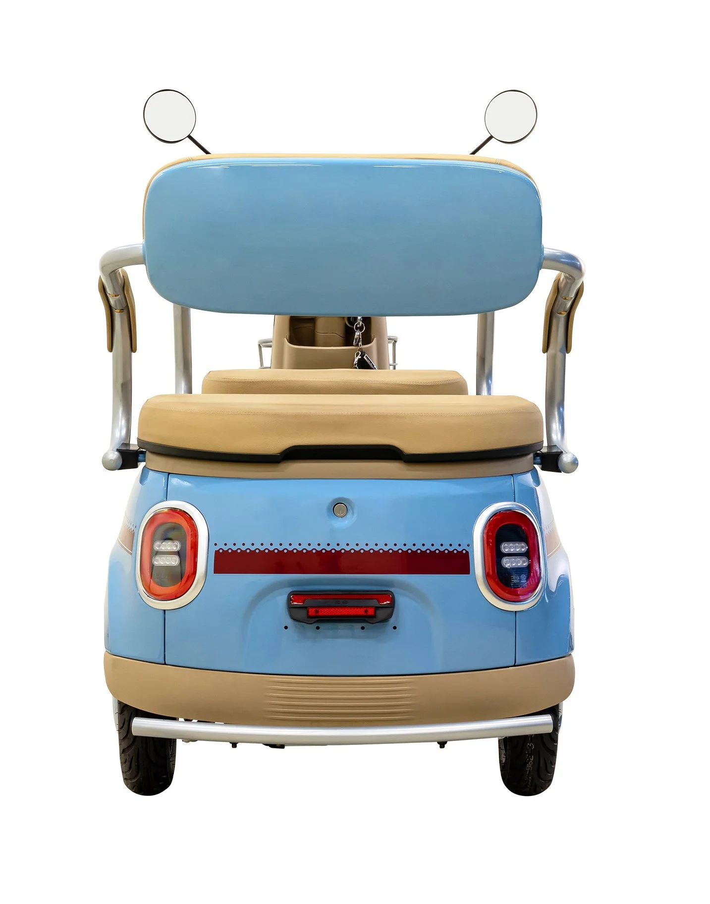 MGC E-Trike 3-Wheel Electric Cart 17 MPH, 2-Seater Adult Scooter Blue(Blue) - Image 9